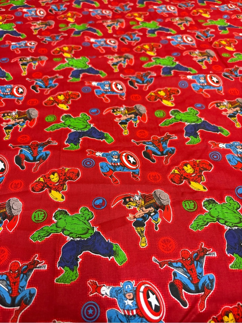 Marvel Comics Cotton Fabric